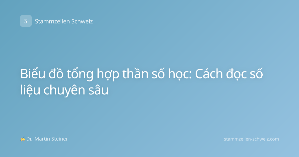 Biểu đồ tổng hợp thần số học: Cách đọc số liệu chuyên sâu