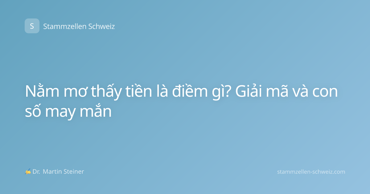 Nằm mơ thấy tiền là điềm gì? Giải mã và con số may mắn