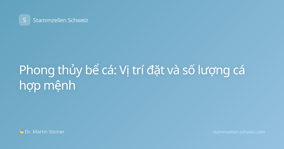 Phong thủy bể cá: Vị trí đặt và số lượng cá hợp mệnh