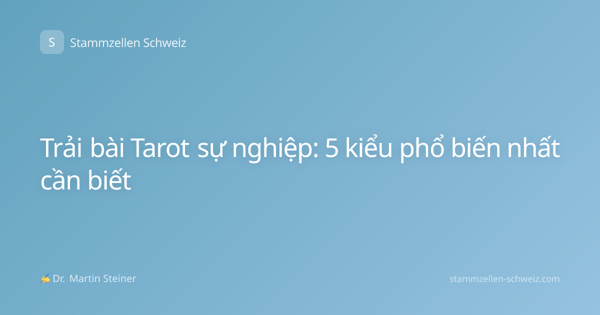 Trải bài Tarot sự nghiệp: 5 kiểu phổ biến nhất cần biết